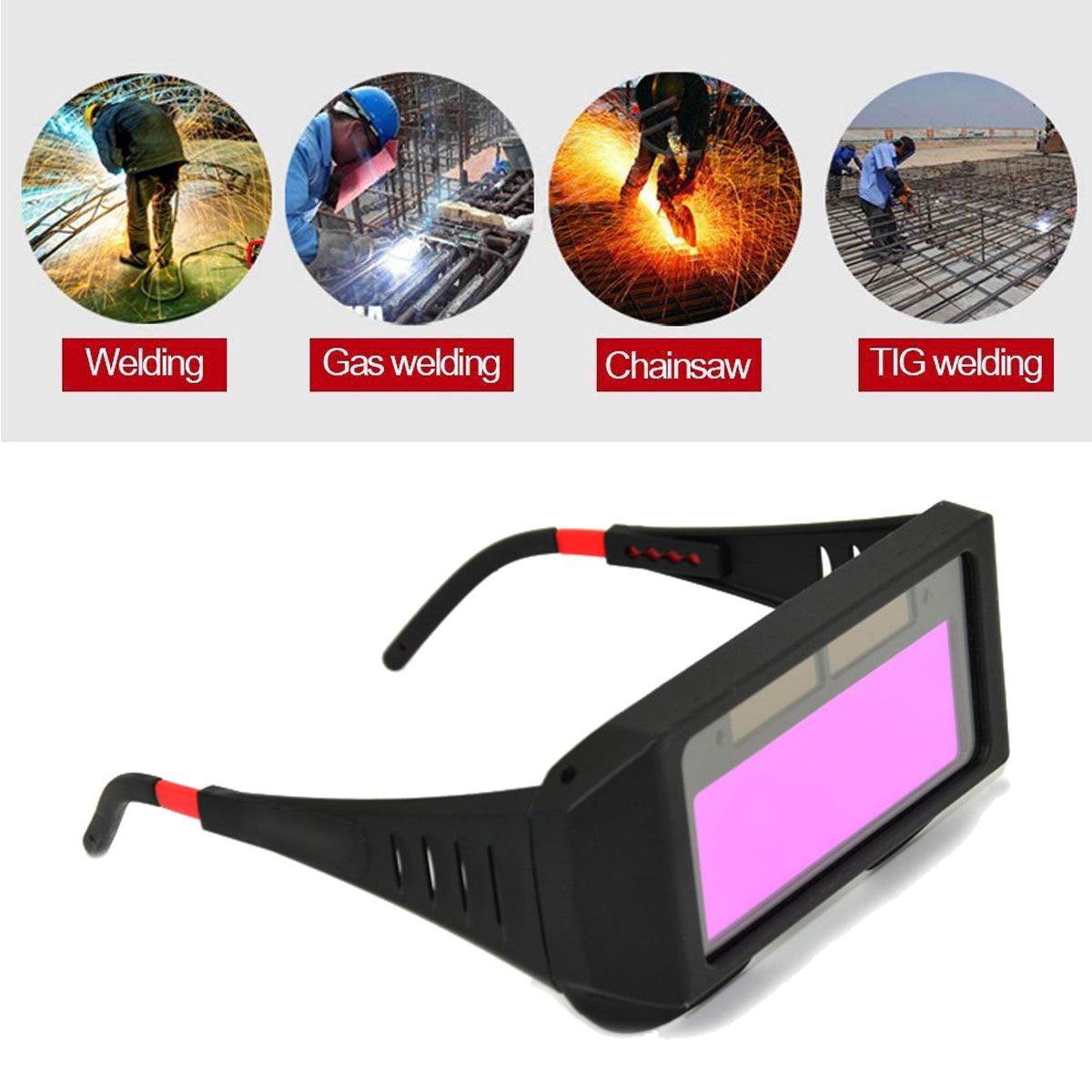 Ochelari protectie sudura cu display LCD