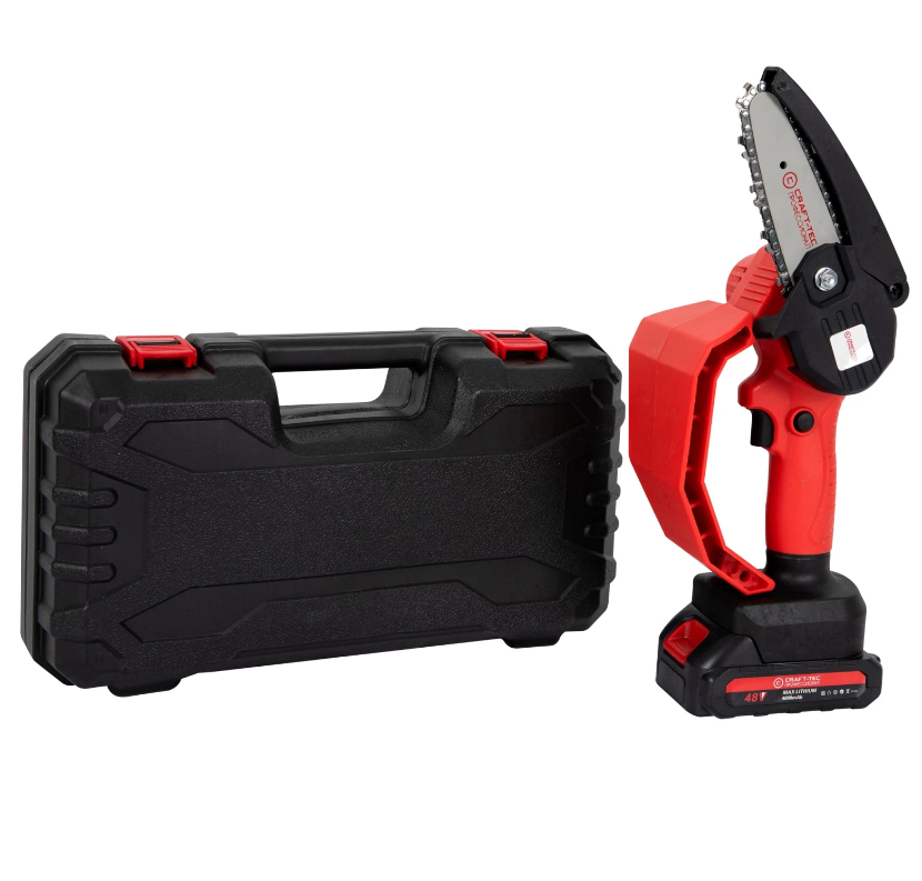 Fierastrau lant (Mini Drujba) Craft-Tec 48V 2 acumulatori