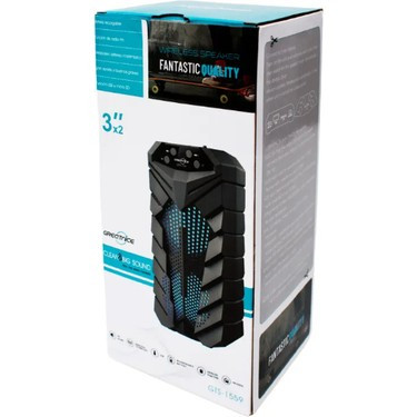 Boxa activa Bluetooth cu acumulator card SD, USB, radio ;