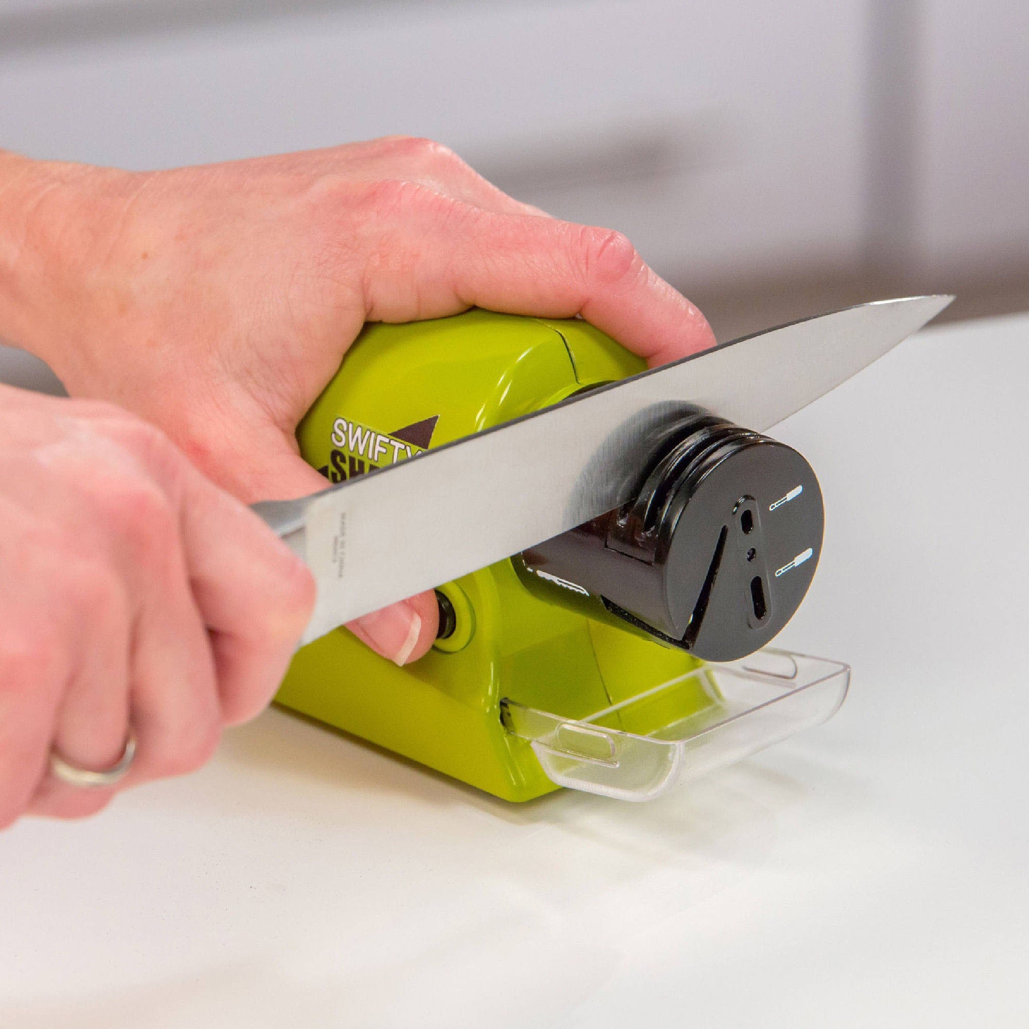 Dispozitiv electric de ascutit cutite, foarfece Swifty Sharp ORIGINAL