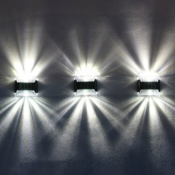 Set 4 lampi solare bidirectionale