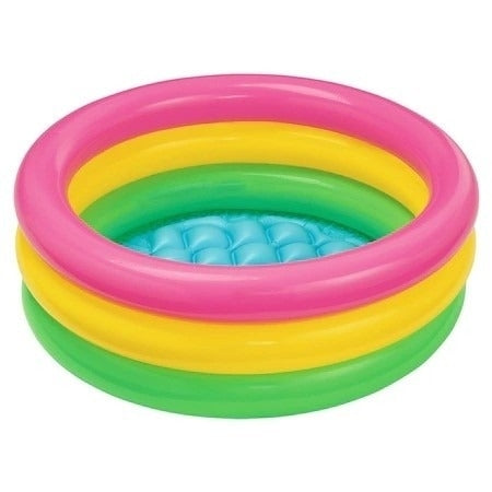 Piscina pentru copii cu baza moale, Intex 58924, 73, 86x25 cm