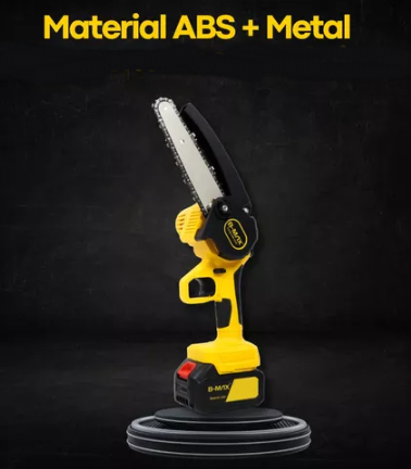 Mini fierăstrău electric cu 2 acumulatori 21V