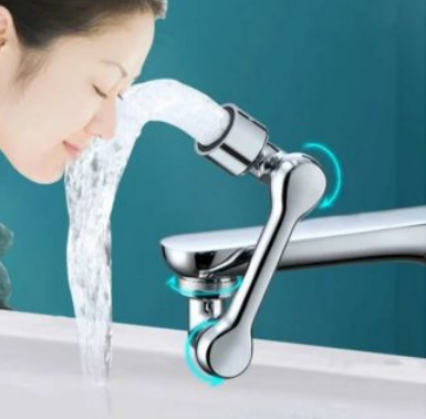 Extensie robinet rotativa 1080°, moduri multiple de curgere a apei
