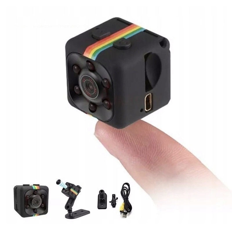 Camera mini, FULL HD, SQ11, cu detectia miscarii