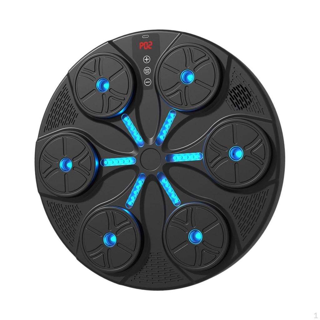 Aparat de box inteligent, multiple moduri de antrenament, montare pe perete, lumini LED