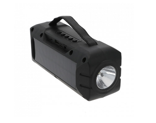 Boxa Portabila T313 cu Incarcare Solara si Lanterna, Suport USB, TF, FM, Bluetooth