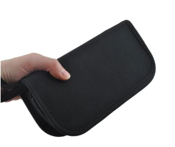 Trusa pentru reparat ceasuri, 13 piese, surubelnite, penseta, cheie, husa