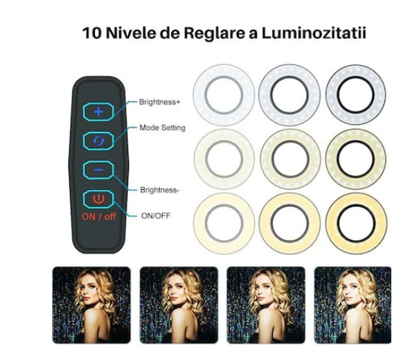 Pachet Promotional!!!  Suport flexibil pentru telefon cu 3 moduri + Trepied si selfie stick cu telecomanda pentru telefon