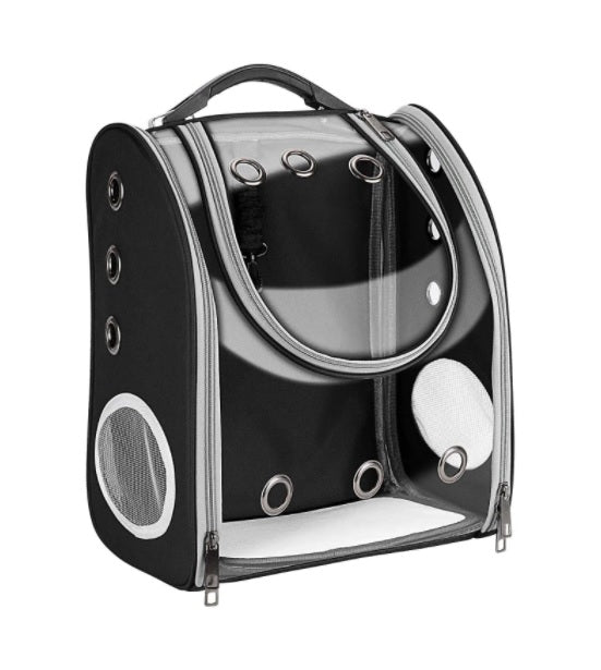 Rucsac full geam , pentru transportul animalelor de companie mici, 40 cm