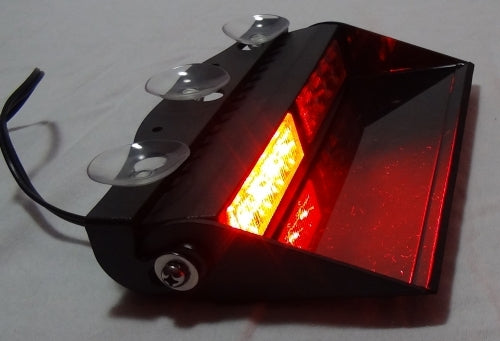 Stroboscop LED auto parbriz COB rosu albastru
