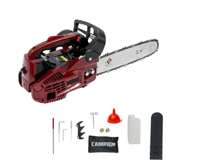 Drujba pe benzina Uralmash pentru constructii 2500, 0502, 1.6 CP, 25cc, Rosie, Taiere 30, 3.3 Kg
