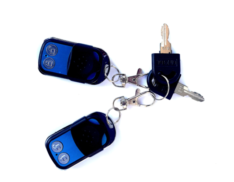 Blocator parcare automat actionare telecomanda