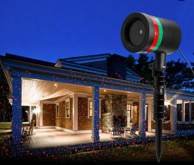 Proiector LED laser cu jocuri de lumini si efecte 3D holografice, Laser Light Cadou!!! Lumini De Decorare 4M