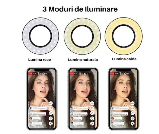 Pachet Promotional!!!  Suport flexibil pentru telefon cu 3 moduri + Trepied si selfie stick cu telecomanda pentru telefon