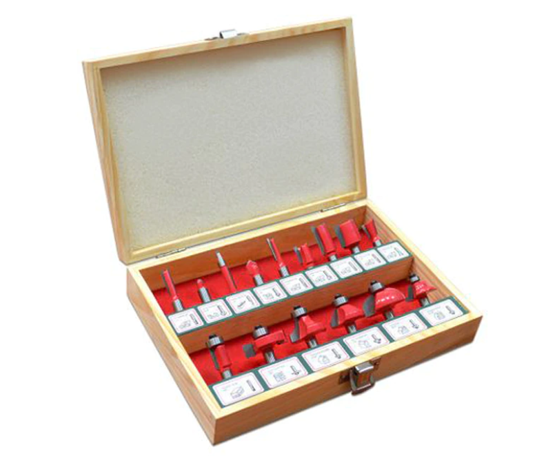 Set 15 freze, pentru lemn, 8mm