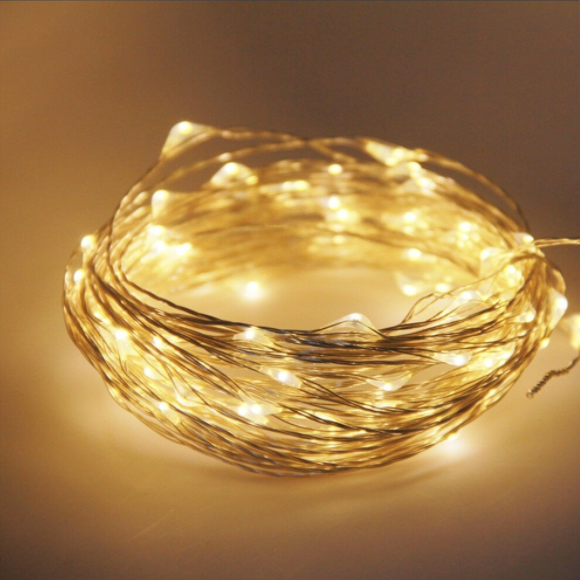INSTALATIE SOLARA PENTRU CASA SAU GRADINA, 120 LED-URI, 26 METRI