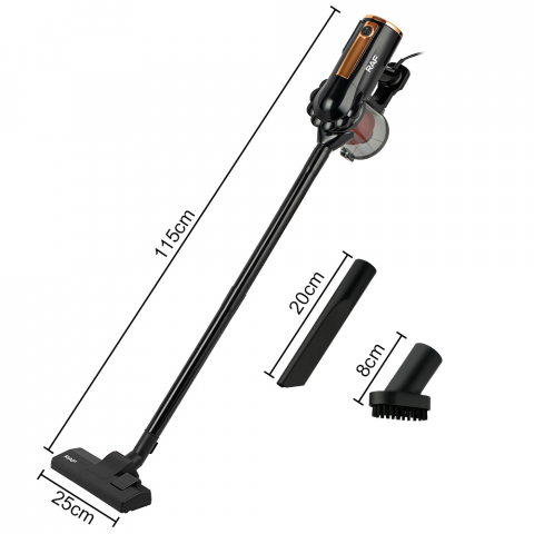 Aspirator RAF-8672 cu filtru HEPA 600W cu accesorii