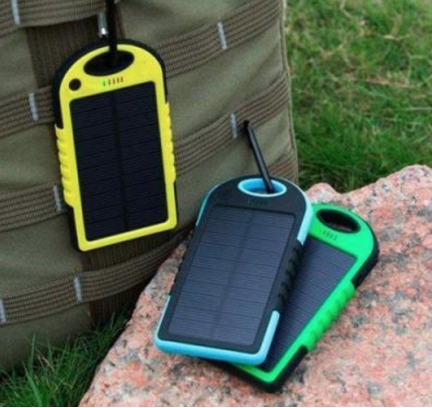 Incarcator solar 5000 mah pentru gadget-uri cu usb