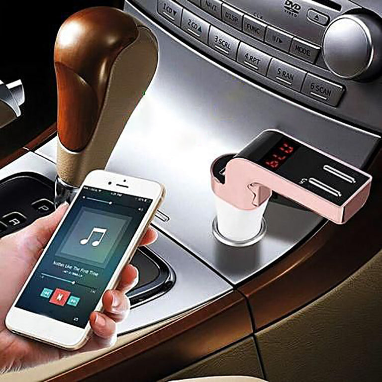 Modulator FM 8 in 1 cu Bluetooth si Telecomanda