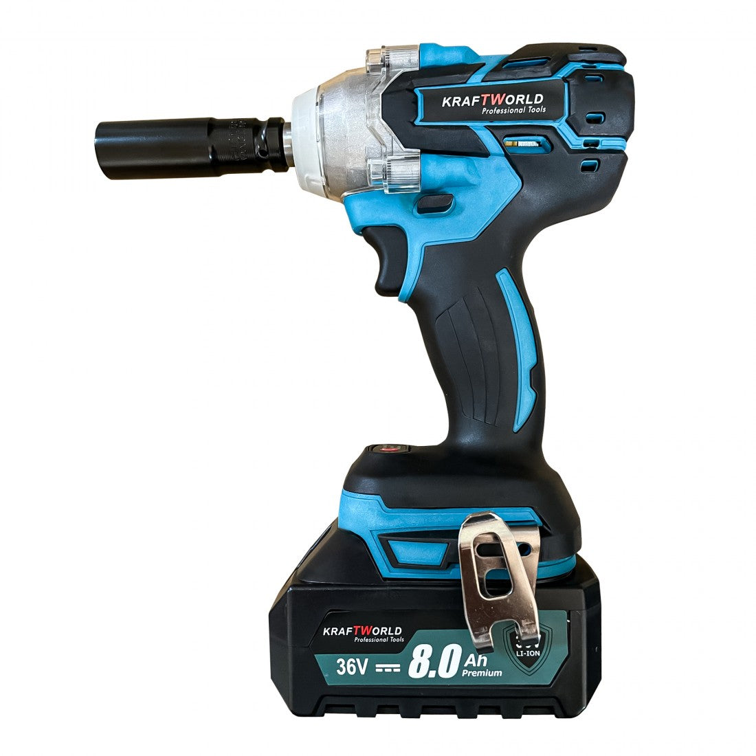 BORMASINA CU IMPACT SI INSURUBAT CU ACCESORII KRAFTWORLD 36V 8AH