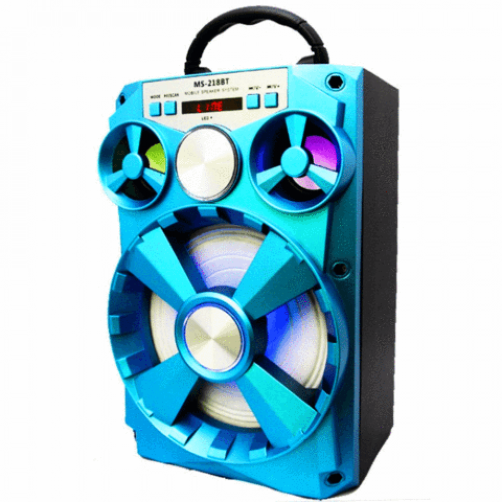 Boxa Portabila, 15W , Bluetooth , Card SD, USB, Joc lumini