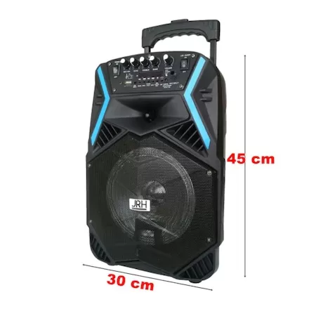 Boxa Bluetooth Portabila Ailiang A81, microfon cadou, radio, MP3, AUX, USB