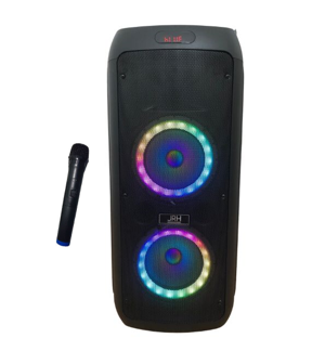 BOXA ACTIVA JRH 800W, USB / BLUETOOTH / FM, MICROFON WIRELESS