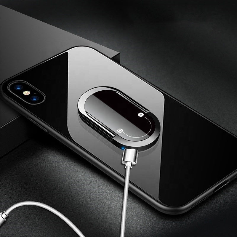 Bricheta electrica USB, anti-vant, suport magnetic de telefon