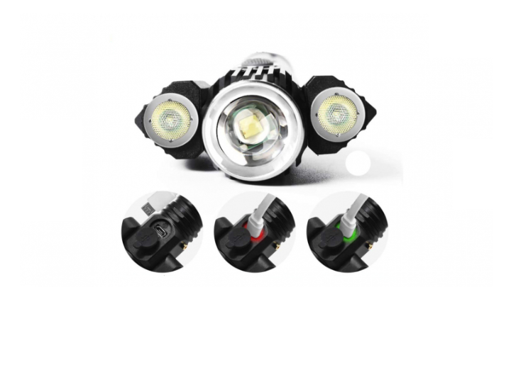 Lanterna Electric Torch, LED 3 capete