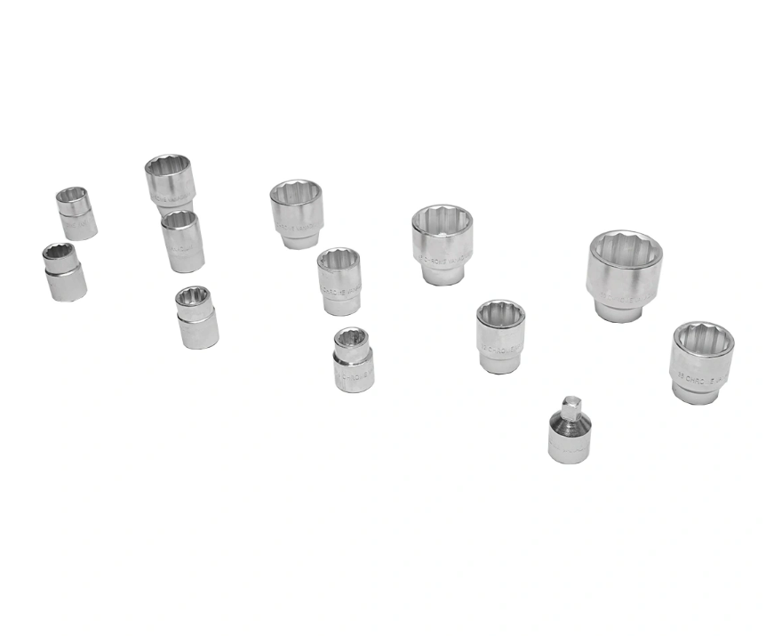 Trusa 16 tubulare 3/4 antrenor cu clichet telescopic
