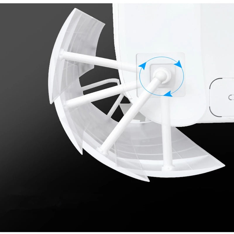 Deflector aer conditionat, reglabil 55-105 cm, prindere ventuze