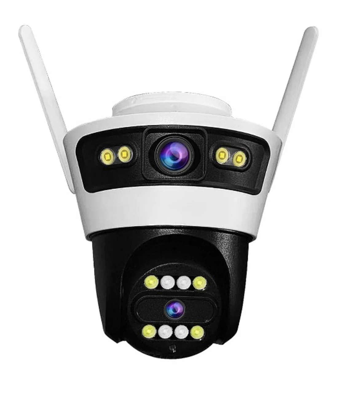 CAMERA SMART, CONEXIUNE WIFI, 2 LENTILE, VIZUALIZARE LIVE IN APLICATIE, INTERIOR/EXTERIOR