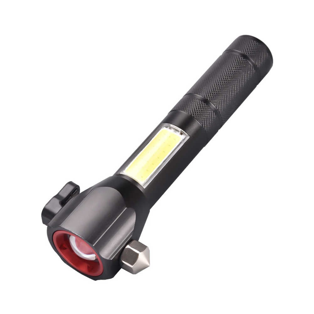 Lanterna 4 in 1 reincarcabila LED COB de urgenta pentru masina