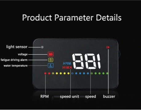 Proiector pentru parbriz, head up display A200