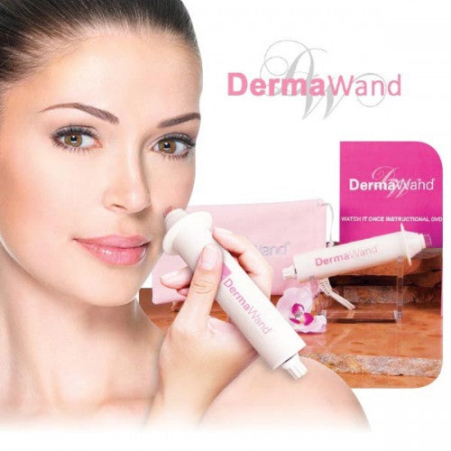 Dispozitv pentru ingrijire faciala cu efect anti-imbatranire Derma Wand, Lumina infrarosie, Alb