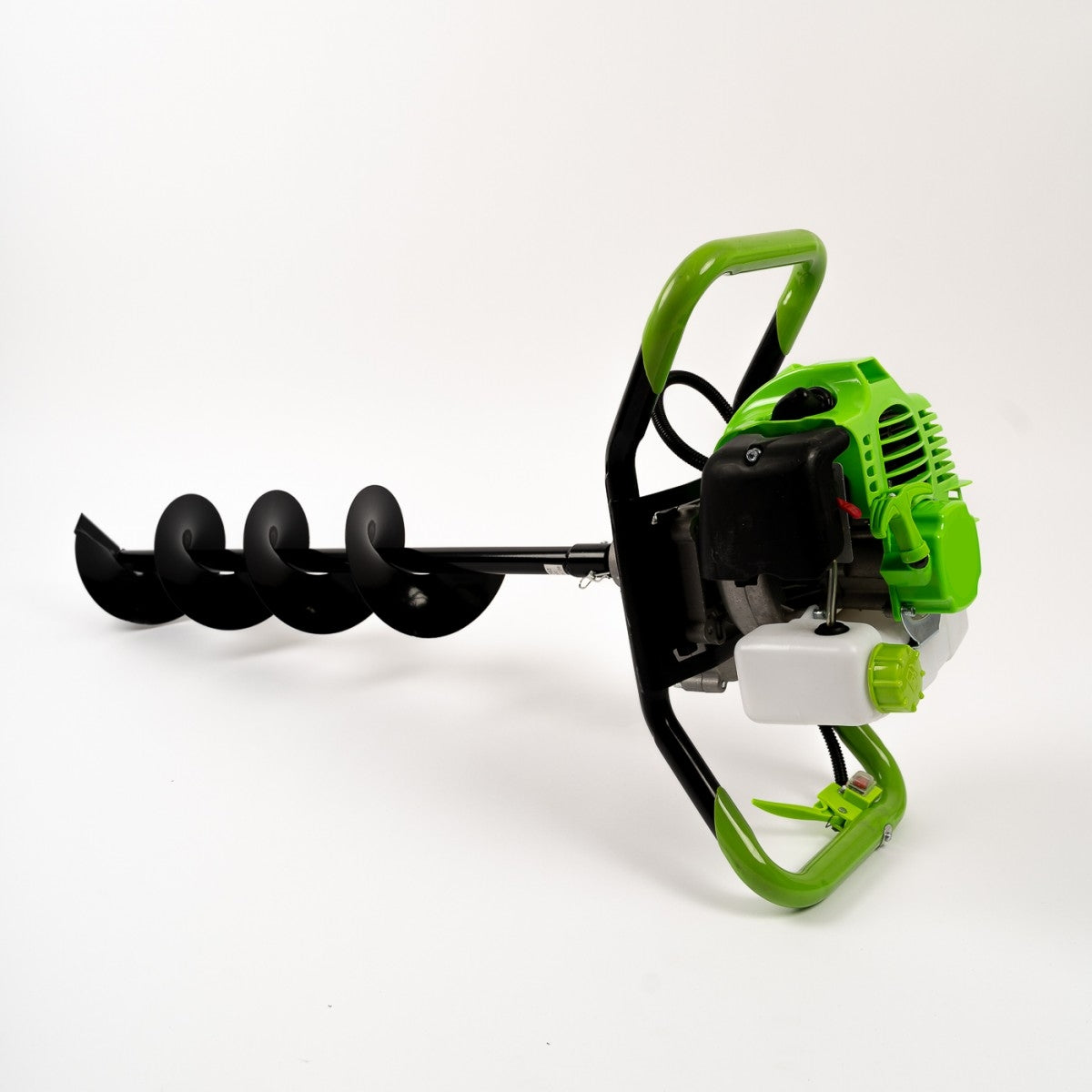 Motoburghiu benzina, 1.8 kW, 49 CC, rezervor 1.2 l, motor 2 timpi + burghiu 100mm