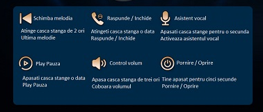 CASTI WIRELESS ULTRASOUND TWS F9 PLUS, BLUETOOTH 5.0, BASS, POWERBANK CU AFISAJ, TOUCH CONTROL