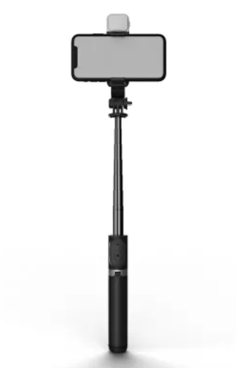 Selfie Stick Trepied Cu Lumina Led