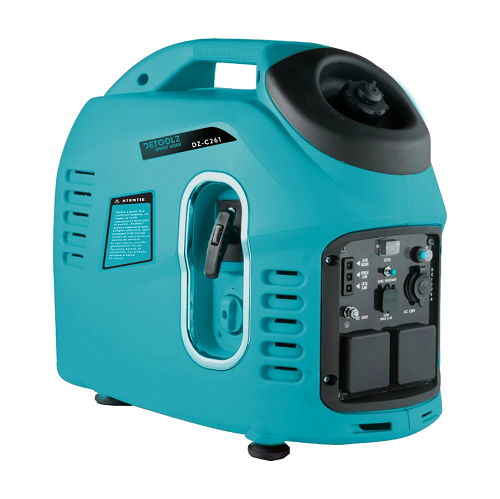 Generator invertor 79.5CC, benzina, 2100W, Detoolz (DZ-C261)