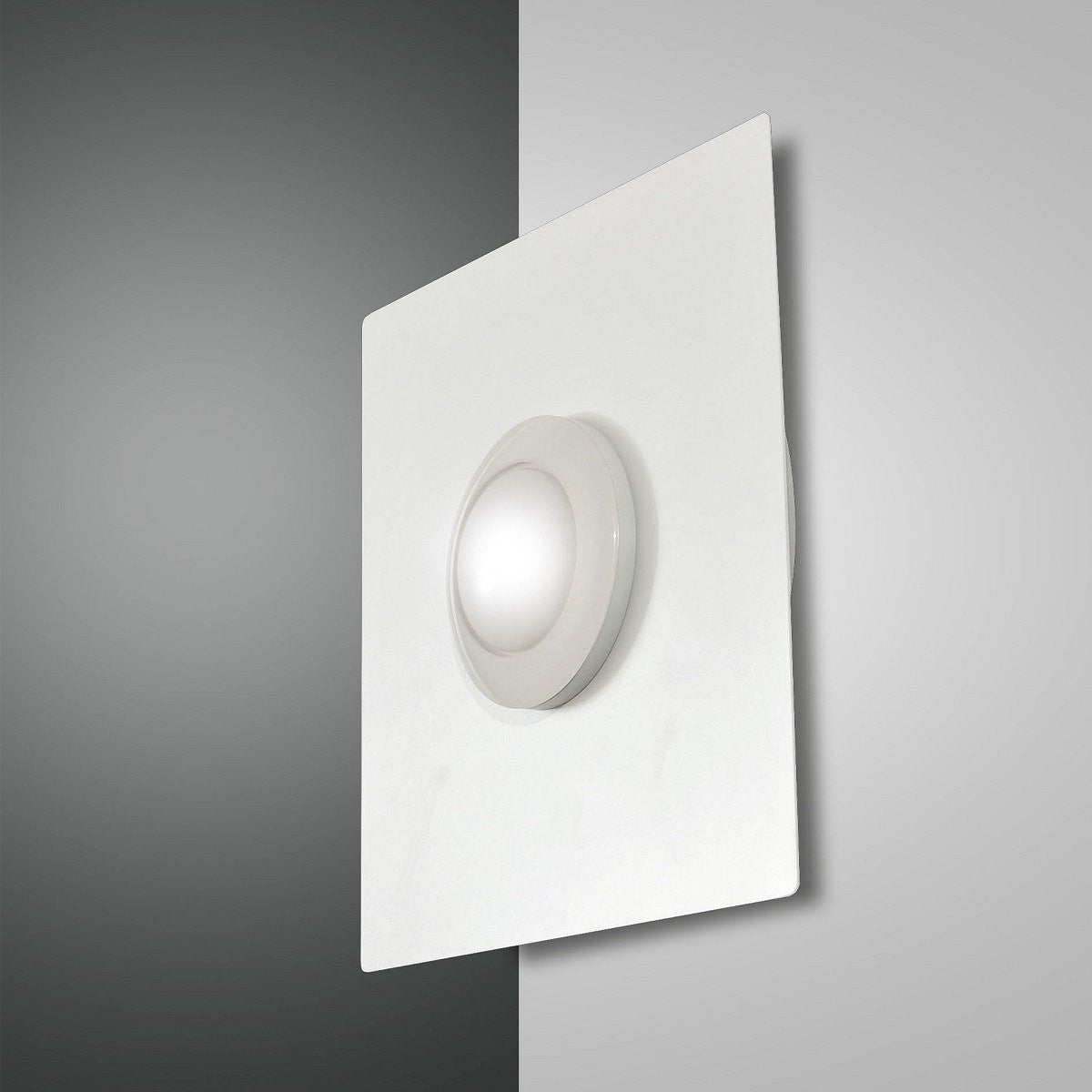 Aplică SWAN, Led, Alb, 8W, Pătrată