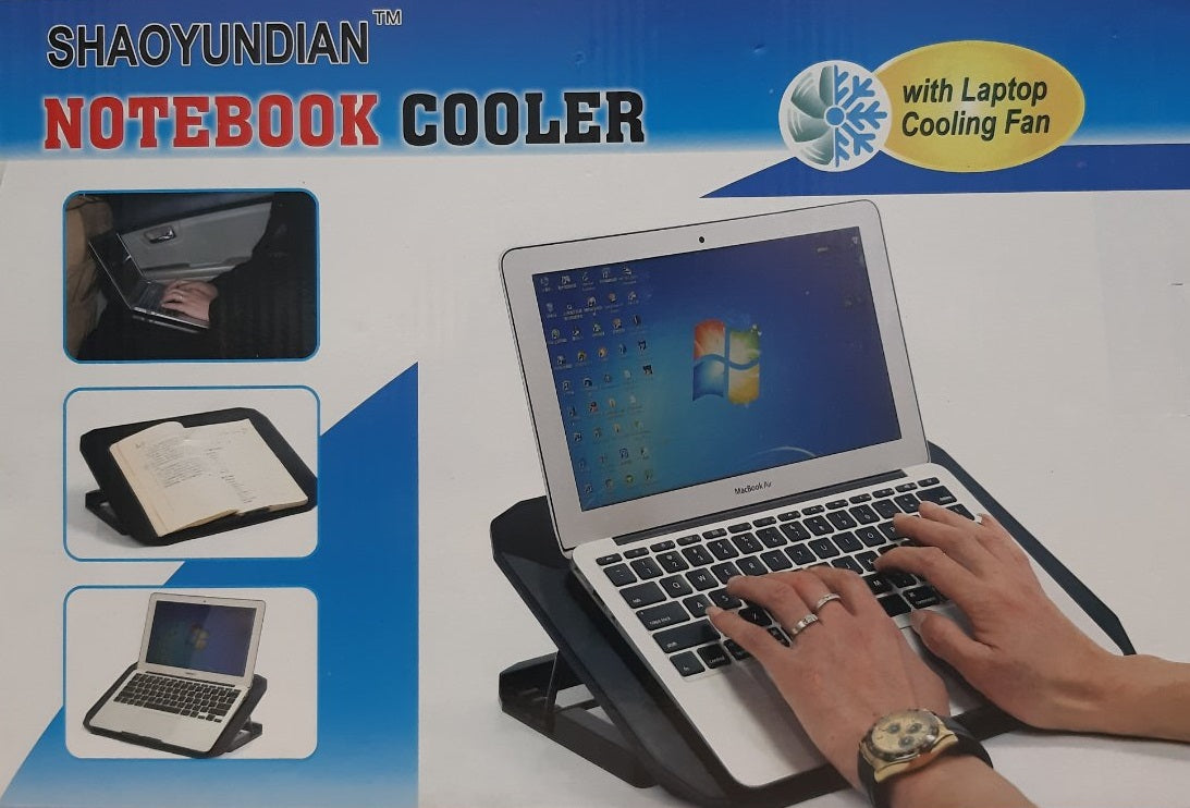 Suport pentru laptop cu răcire cu ventilator multifuncțional reglabil
