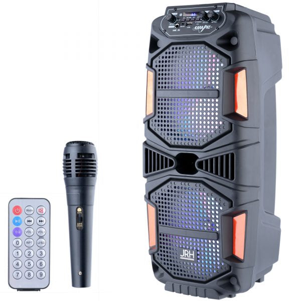 Boxa Activa JRH A2802 3000W Bluetooth Microphone Telecomanda