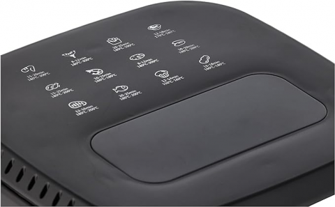 Friteuză electrică și mașină de prăjit cu aer 6,8 litri RAF-5329 – coace, găti, prăjește, crocant, reîncălzi, deshidratează și grătar – 1600w + CADOU CARTE DE RETETE
