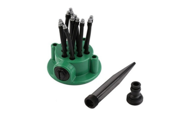 Pachet Promotional Trimmer Zip Original TeleshopTV Aparat Tuns Gradina + Aspersor Multifuntional, Furtunuri Flexibile, Tip Sprinkler, 360 grade