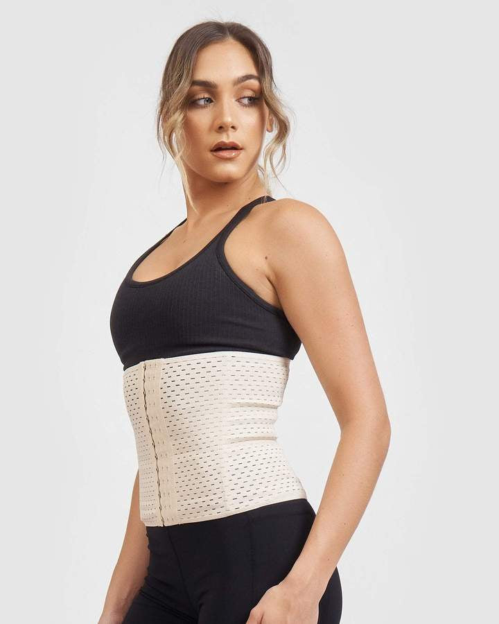 Centura Modelatoare Tip Corset, Efect Talie De Viespe Cu Prindere Mos si Baba