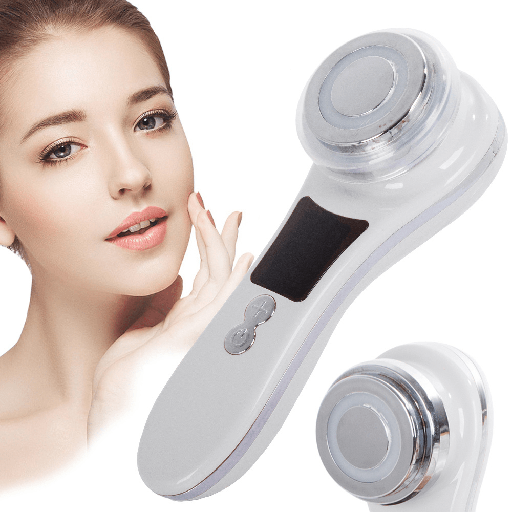 Dispozitiv de Masaj si Ingrijire Faciala cu Ultrasunete 4 in 1