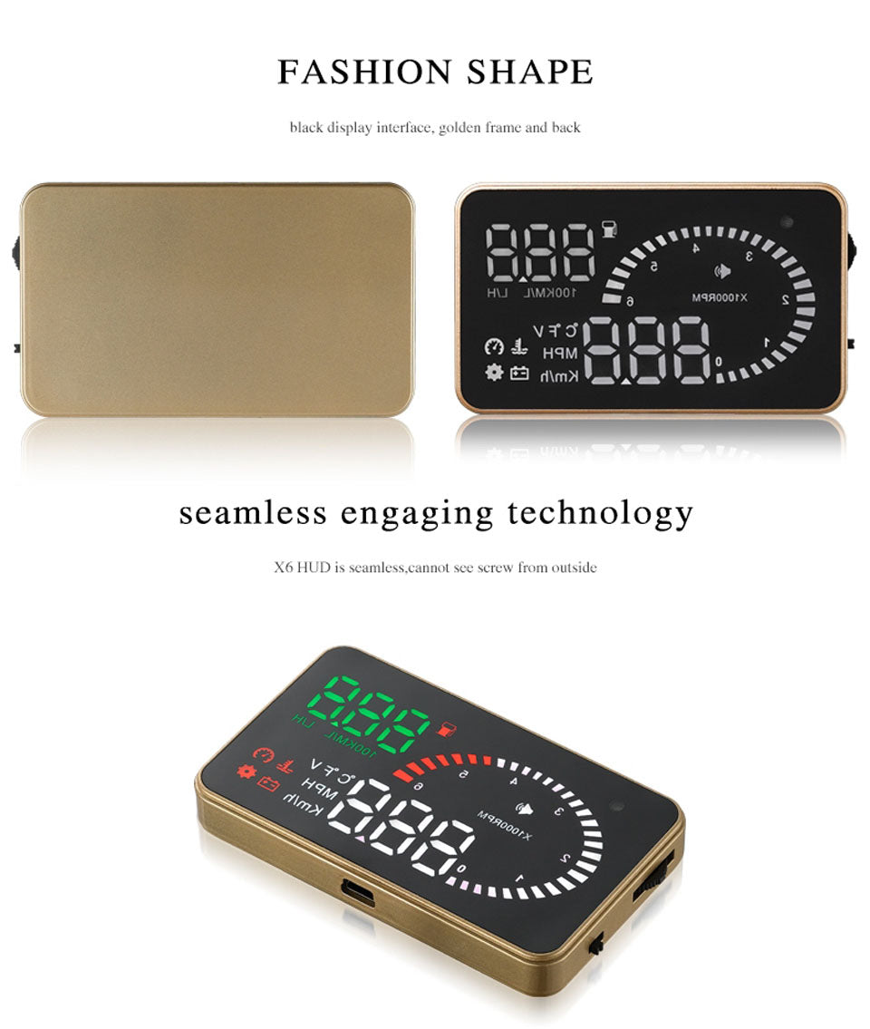 Head Up Display pentru parbriz D2000