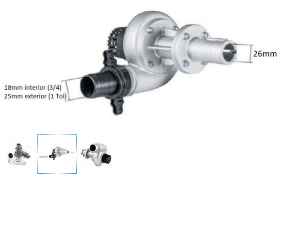 ADAPTOR POMPA DE APA PENTRU MOTOCOASA