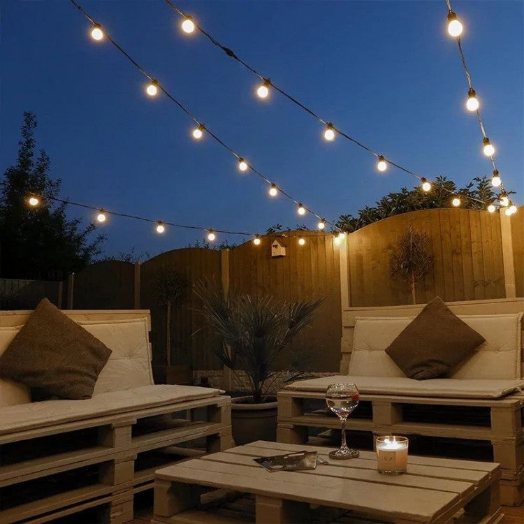 GHIRLANDA LUMINOASA SOLARA LED, 12 Becuri, 4 metrii